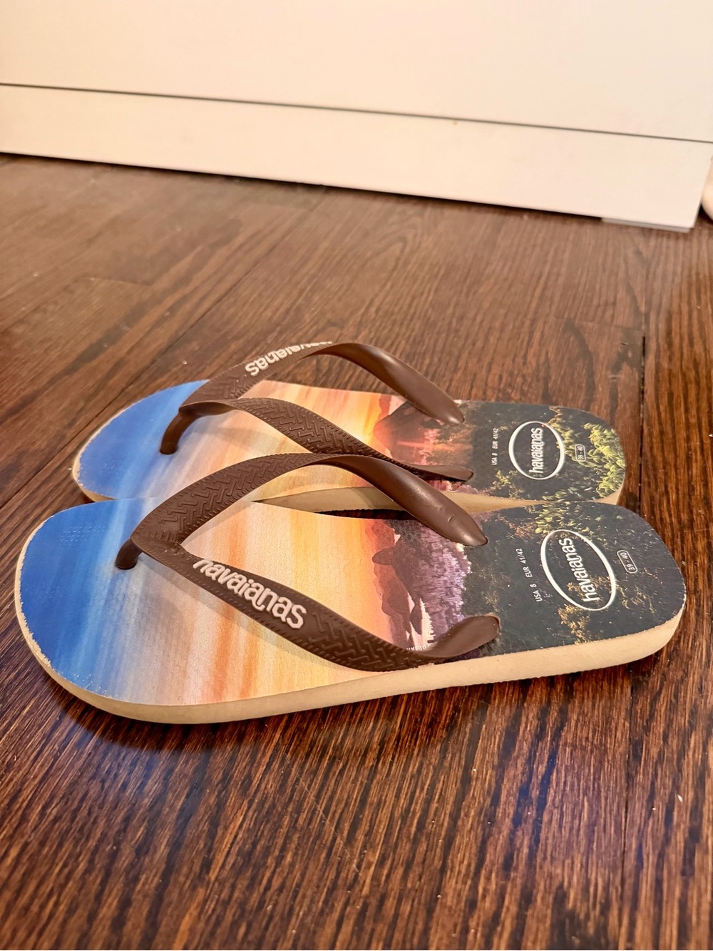 Havaianas Gradient Sunset Flip Flops - Picture 3 of 8